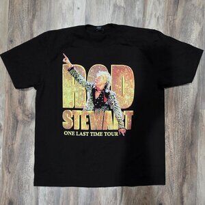 Rod Stewart 2025 One Last Time Tour Shirt